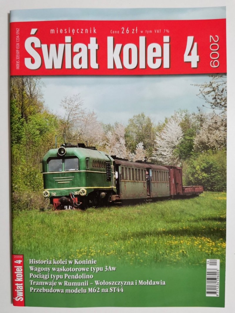 Miesięcznik. Świat kolei 04/2009