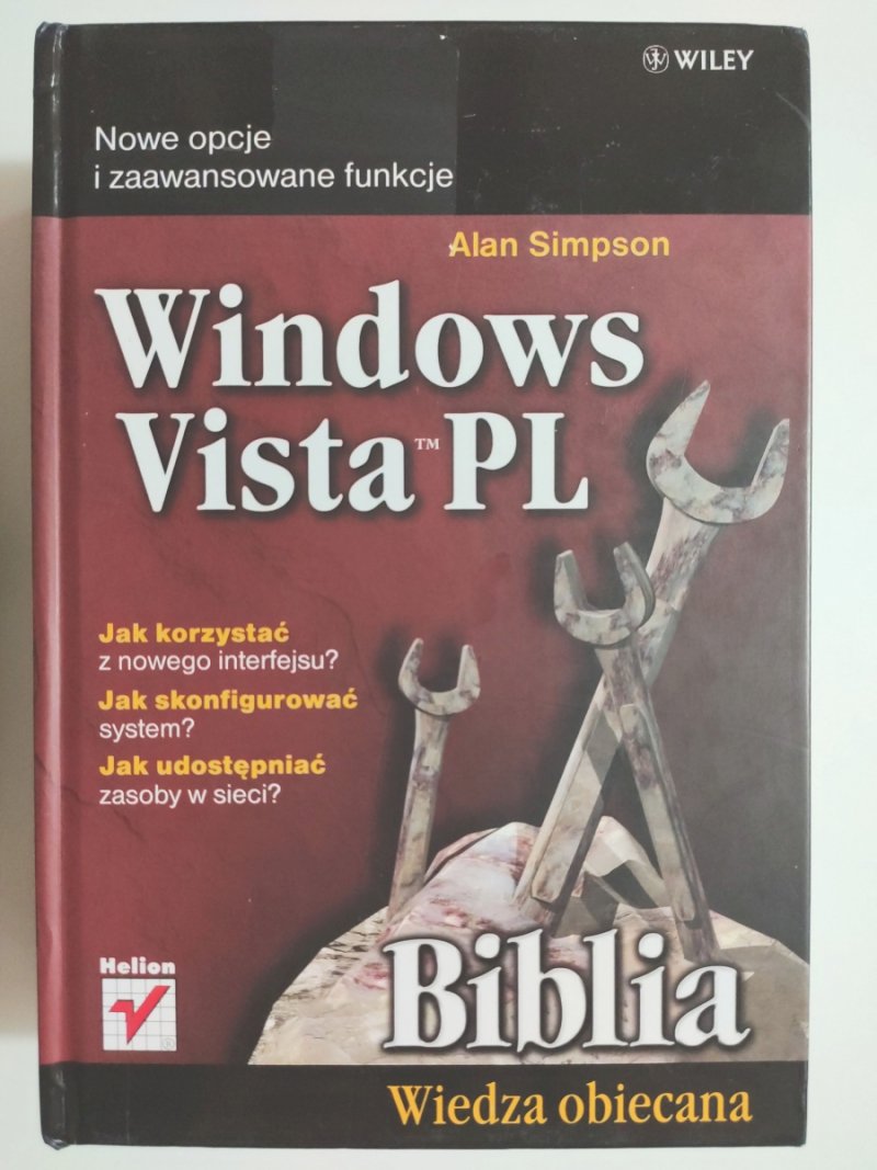 WINDOWS VISTA PL. BIBLIA WIEDZA OBIECANA - Alan Simpson