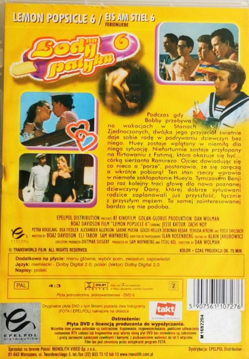 DVD. LODY NA PATYKU CZ. 6
