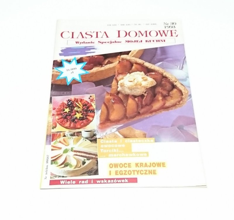 CIASTA DOMOWE NR 30 1993 WS MOJEJ KUCHNI