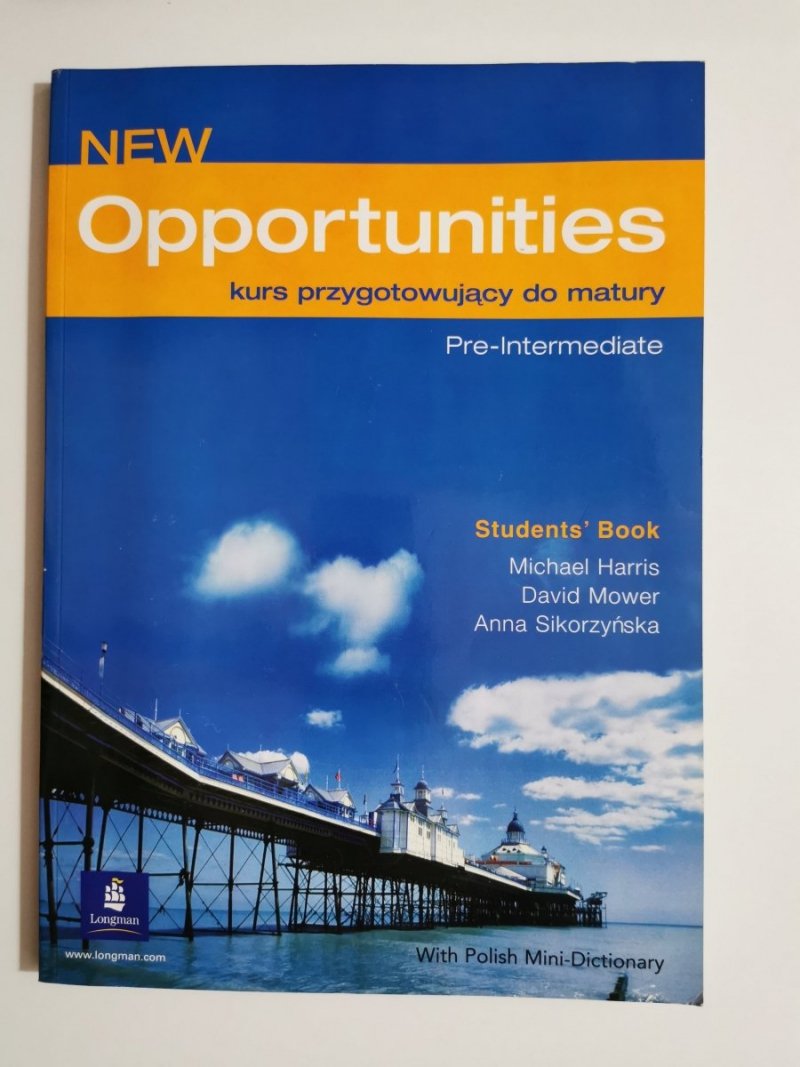 NEW OPPORTUNITIES. PRE-INTERMEDIATE STUDENTS BOOK