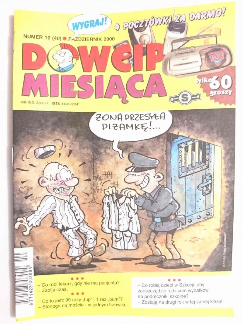 DOWCIP MIESIĄCA Nr. 10 (40) PAŹDZIERNIK 2000