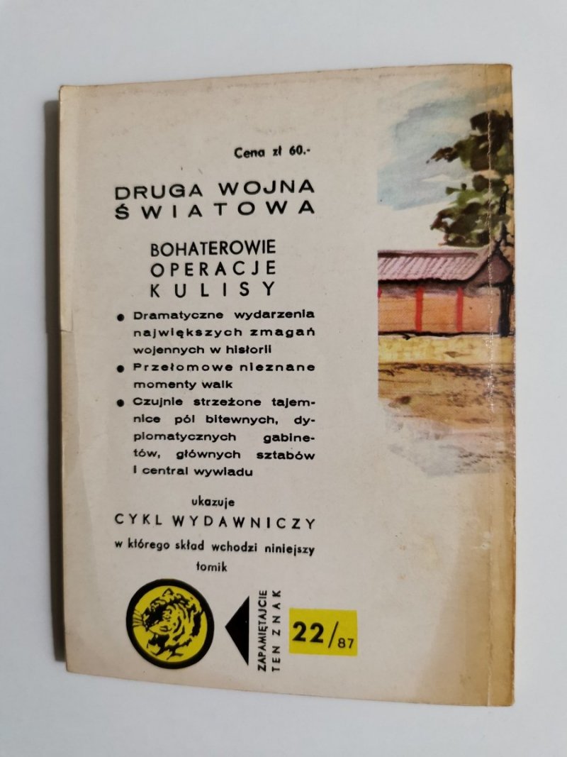 ŻÓŁTY TYGRYS: POKONANY SAMURAJ NIE WRACA - Maciej Aleksander Janisławski 1987