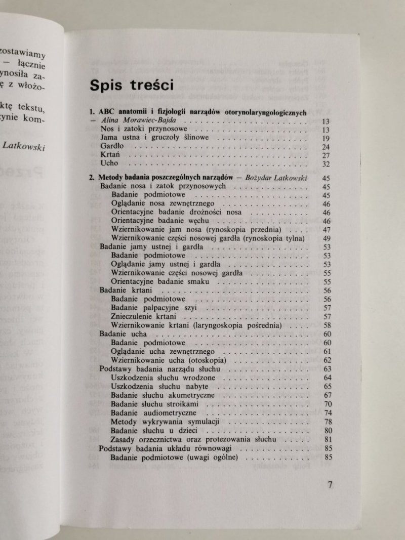 Otorynolaryngologia praktyczna pod redakcją Bożydara Latkowskiego1996