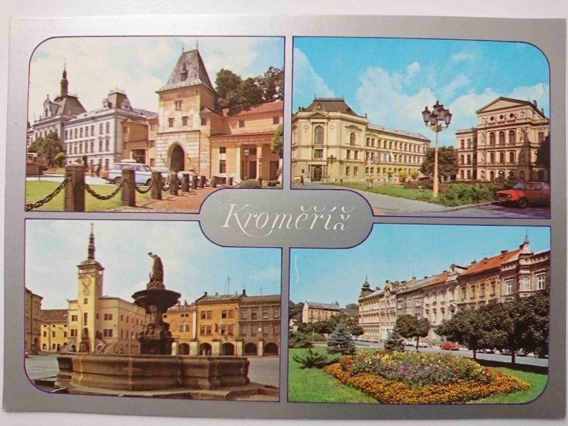KROMERIŹ. MESTSKA PAMATKOVA REZERVACE SE ZACHOVANYM BAROKNIM