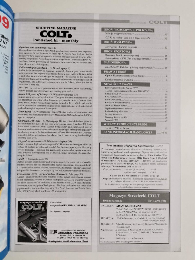 COLT NR 1-2/99 (30)