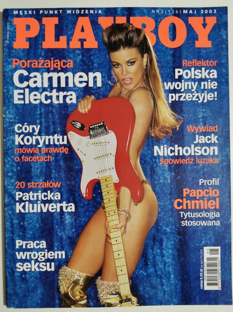 PLAYBOY NR 5 (126) MAJ 2003 CARMEN ELECTRA 