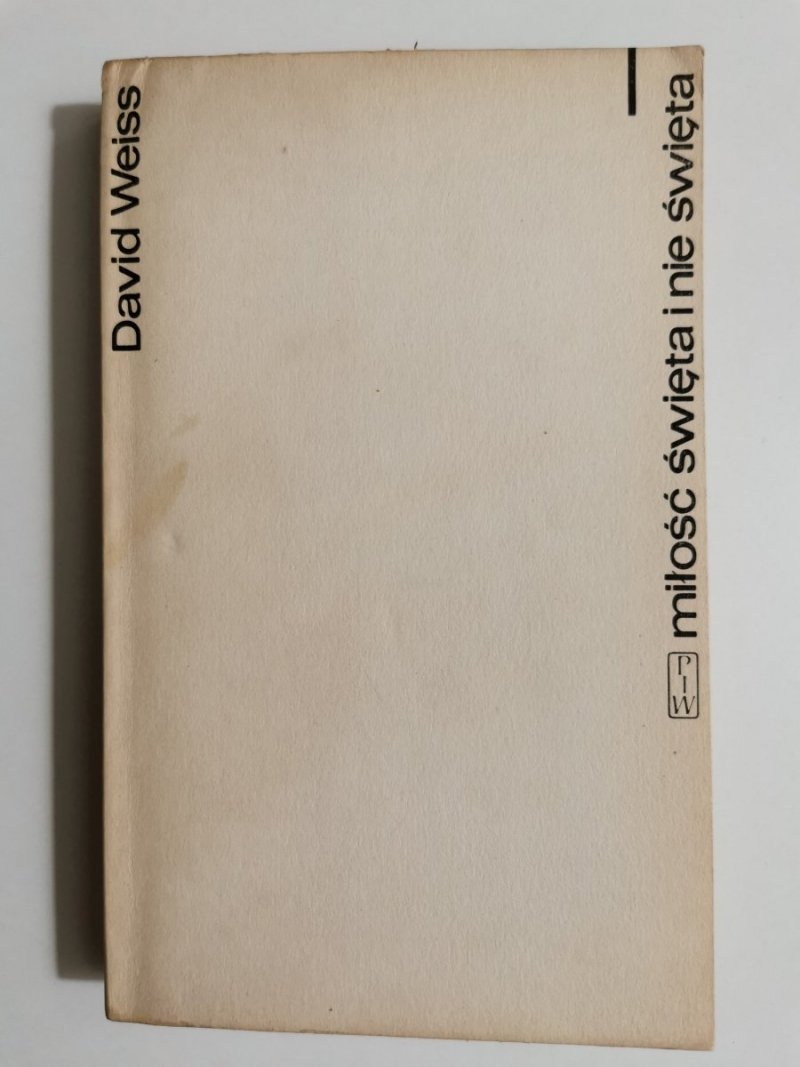 MIŁOŚĆ ŚWIĘTA I NIE ŚWIĘTA. ŻYCIE MOZARTA - David Weiss 1971