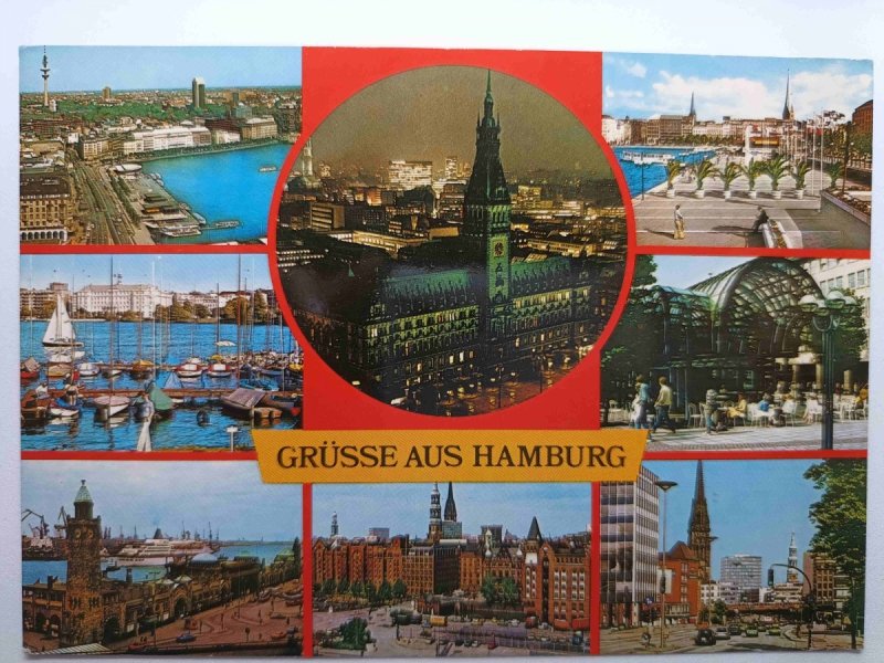 HAMBURG KOLAŻ 8 ZDJĘĆ