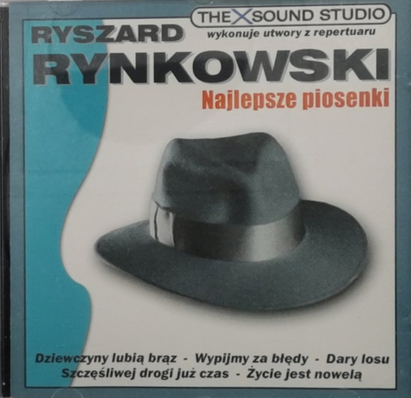 CD. THE X STUDIO WYKONUJE UTWORY Z REPERTUARU NAJLEPSZE PIOSENKI - Ryszard Rynkowski