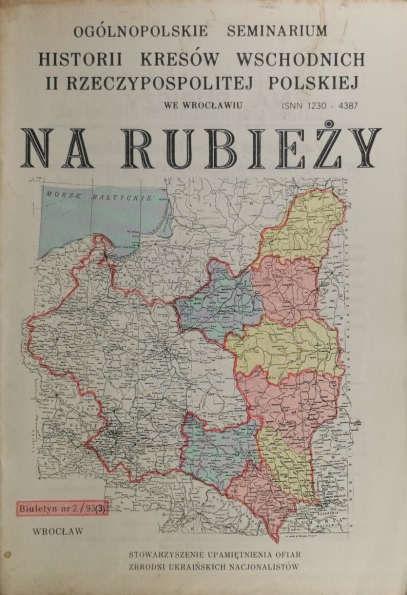 NA RUBIEŻY NR. 2/93(3) 1993