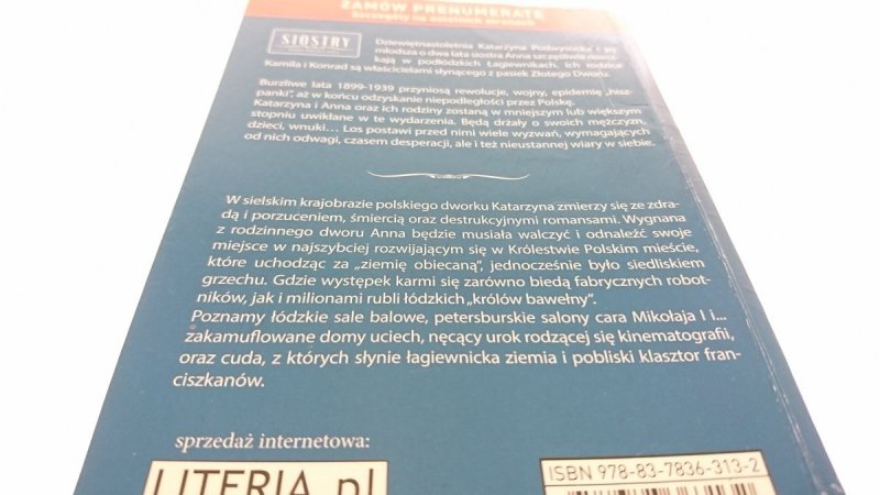 SIOSTRY TOM 13 ZAMEK Z PIASKU - Anna Nałęcz 2014