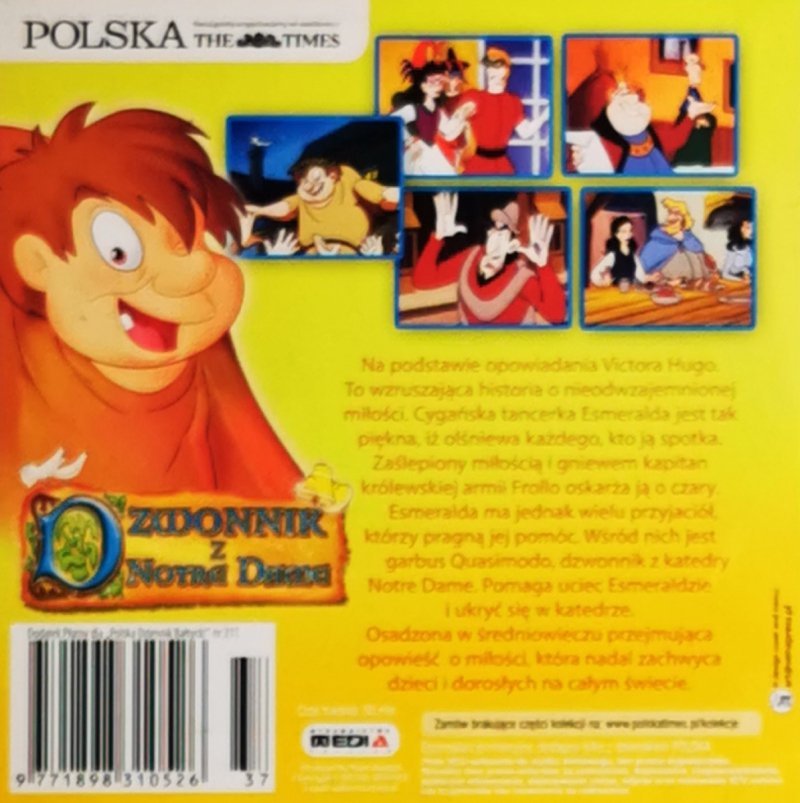 VCD. DZWONNIK Z NOTRE DAME