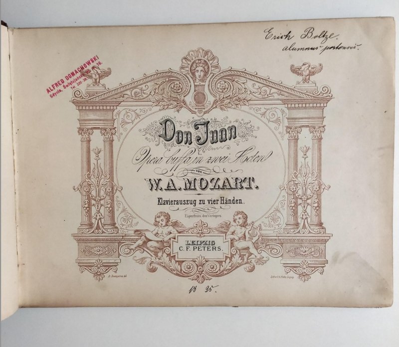 DON JUAN OK.1885 - W. A. Mozart