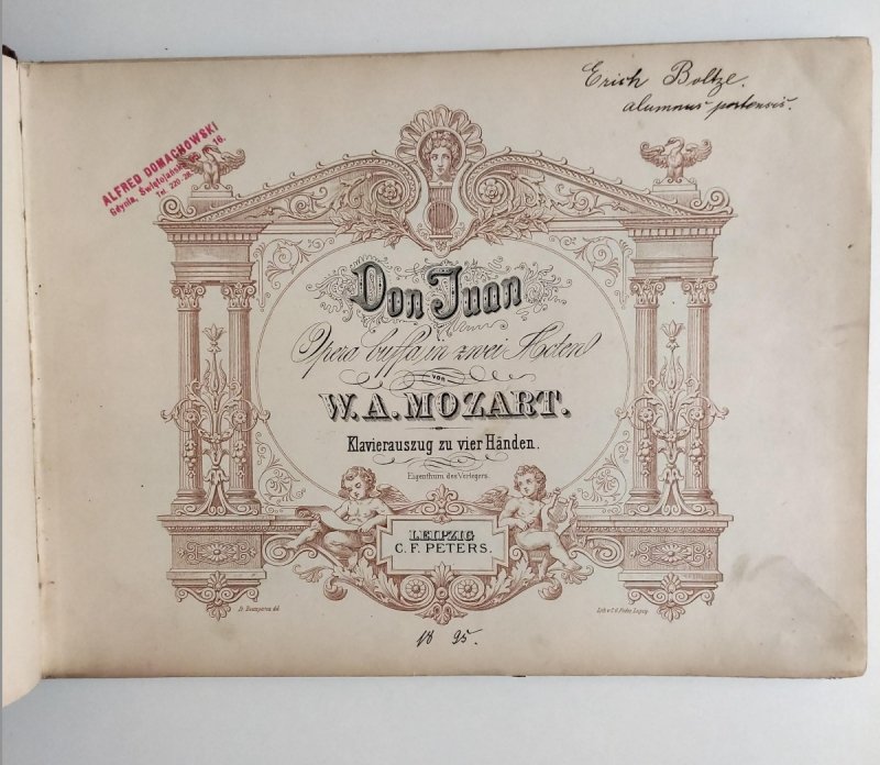 DON JUAN OK.1885 - W. A. Mozart