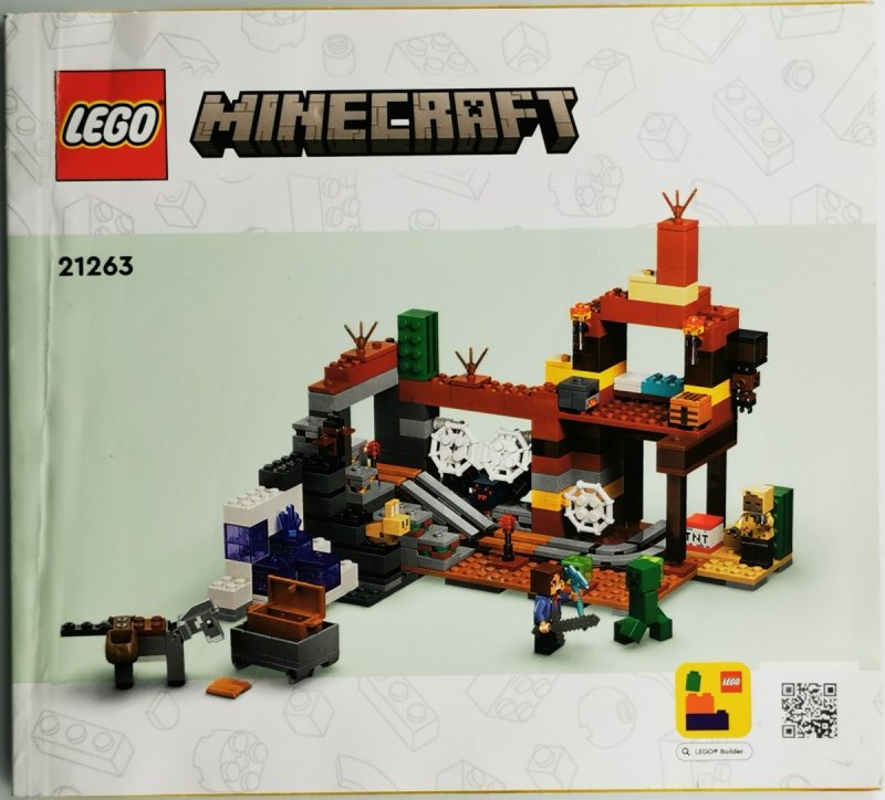 INSTRUKCJA.  LEGO MINECRAFT 21263  