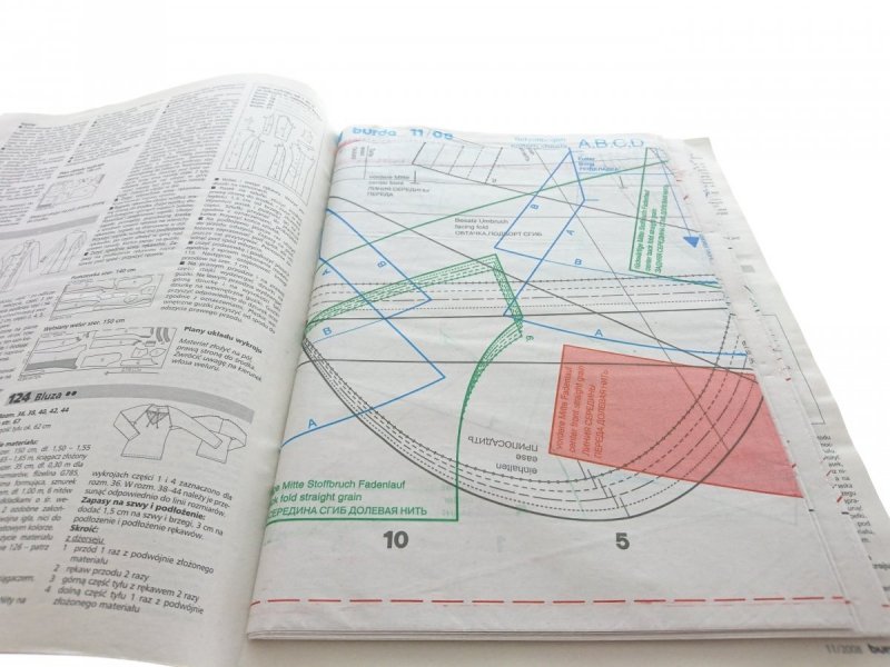 BURDA NR 11/2008 NADCHODZI SEZON SPOTKAŃ