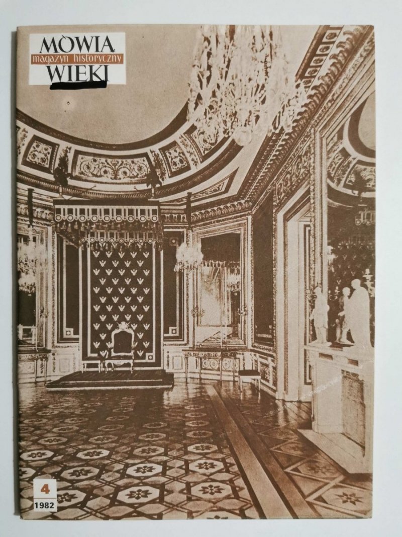 MÓWIĄ WIEKI NR 4 1982