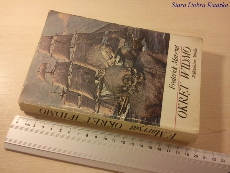 OKRĘT WIDMO - Frederick Marryat (Wydanie II 1987)