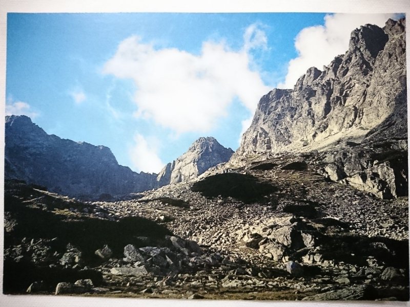 TATRY - WIDOK OD POŁUDNIA NA MAŁY KOZI WIERCH FOT. ST. MOMOT