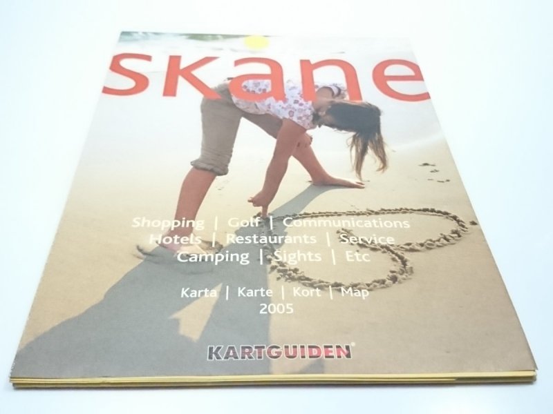 SKANE. MAP 2005 KARTGUIDEN