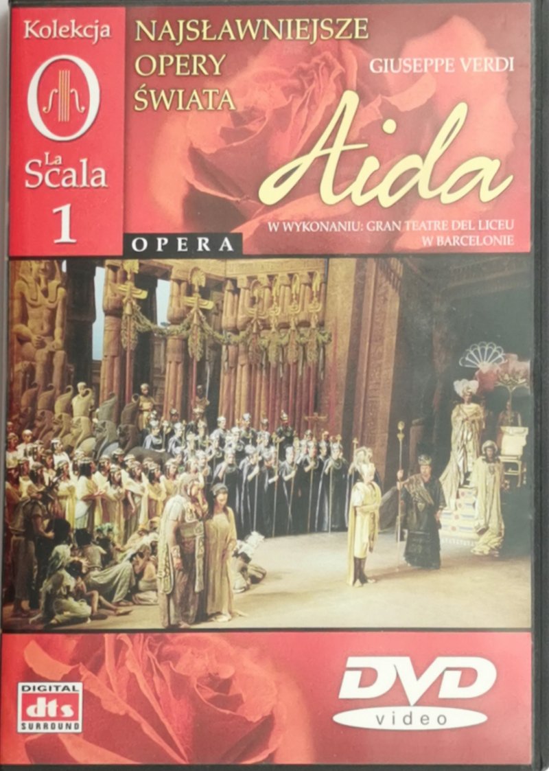 DVD. KOLEKCJA LA SCALA: 01. AIDA - Giuseppe Verdi