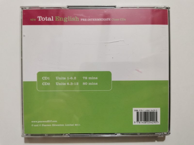 CD. NEW TOTAL ENGLISH PRE-INTERMEDIATE