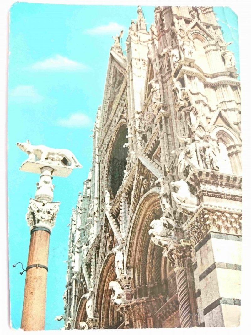 SIENA. FACCIATA DELLA CATTEDRALE – PARTICOLARE