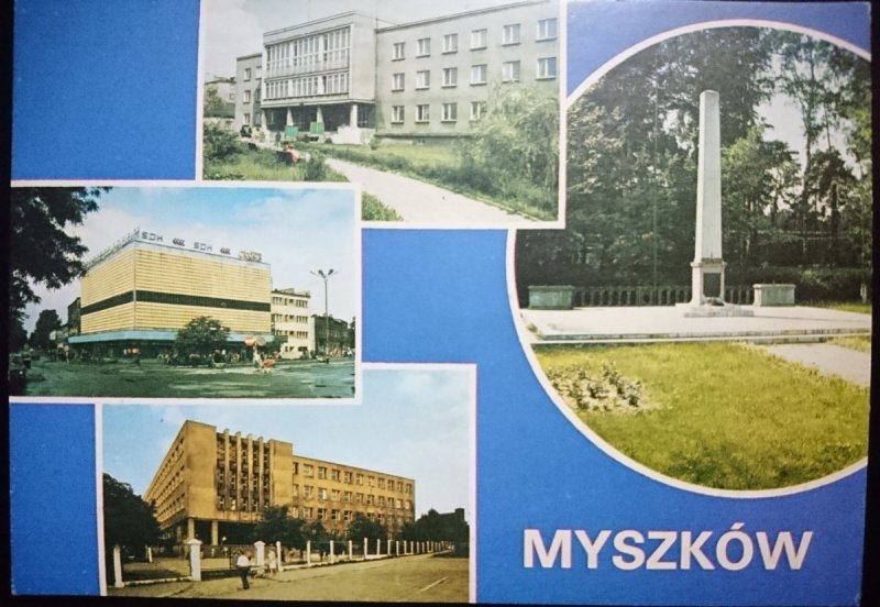 MYSZKÓW. CZTERY UJĘCIA FOT. ŁOPIEŃSKI I INNI