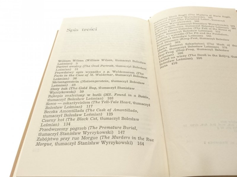 OPOWIEŚCI NIESAMOWITE - Edgar Allan Poe 1974