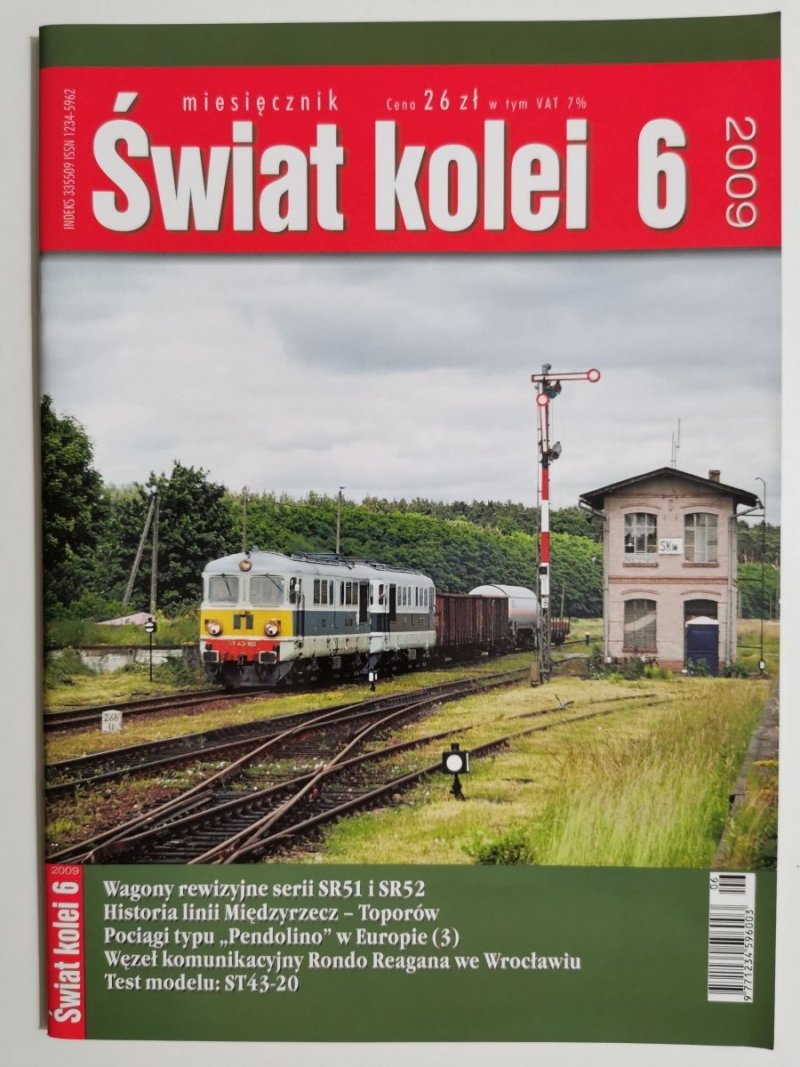 Miesięcznik. Świat kolei 06/2009