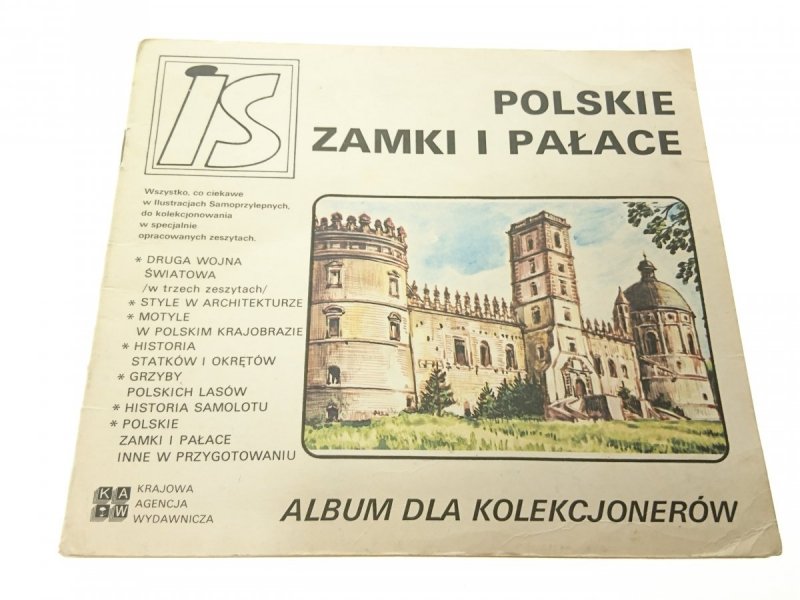ALBUM DLA KOLEKCJONERÓW. POLSKIE ZAMKI I PAŁACE