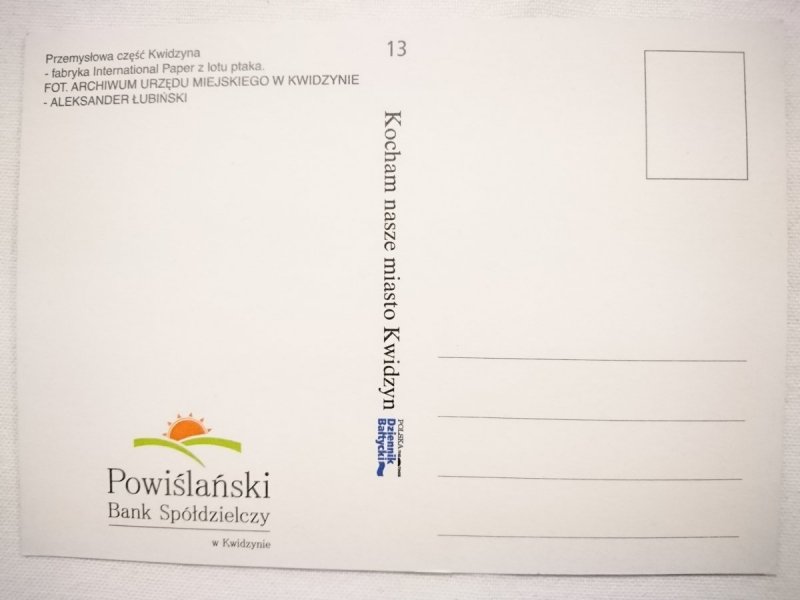 PRZEMYSŁOWA CZĘŚĆ KWIDZYNA - FABRYKA INTERNATIONAL PAPER Z LOTU PTAKA