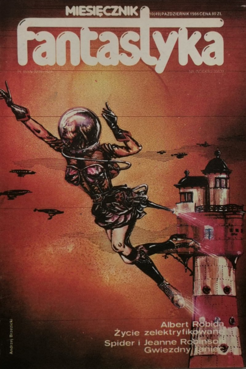 MIESIĘCZNIK FANTASTYKA NR 10 (49) 1986
