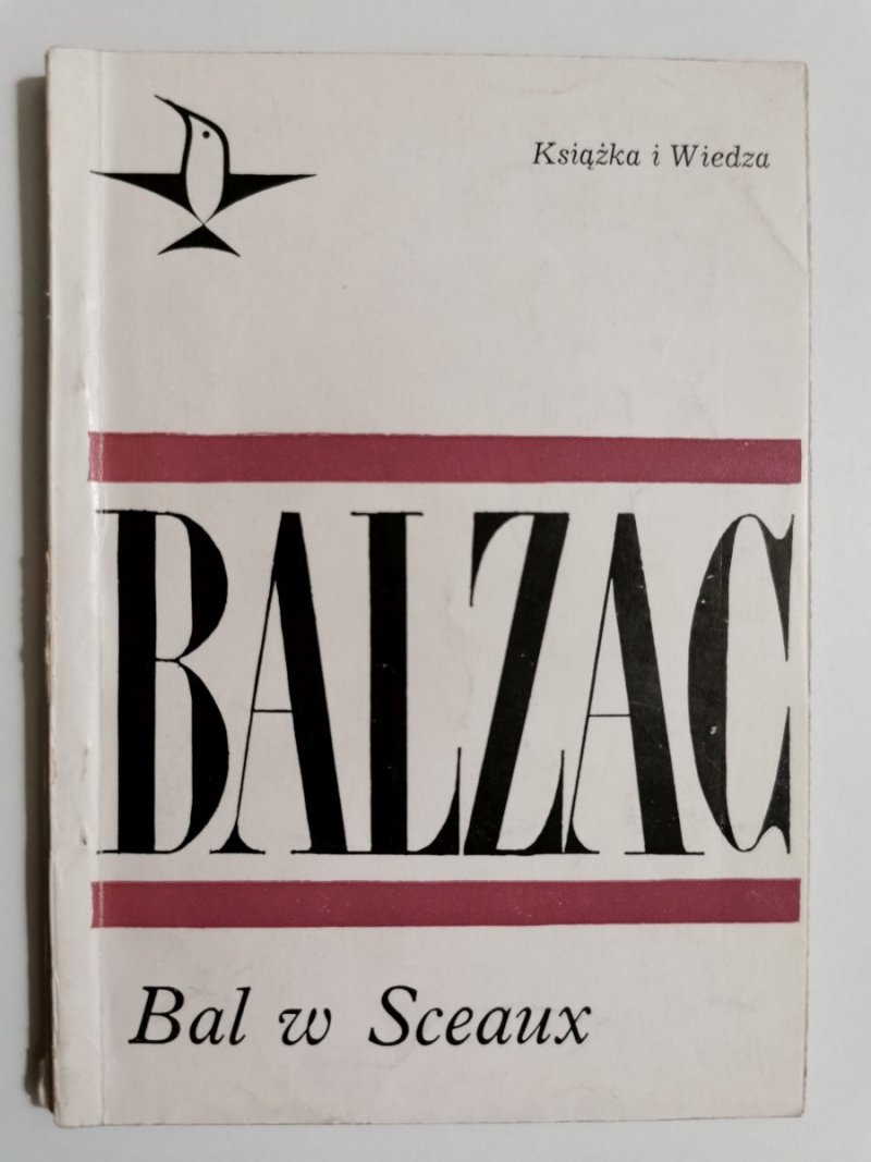 BAL W SCEAUX - Honoriusz Balzac 