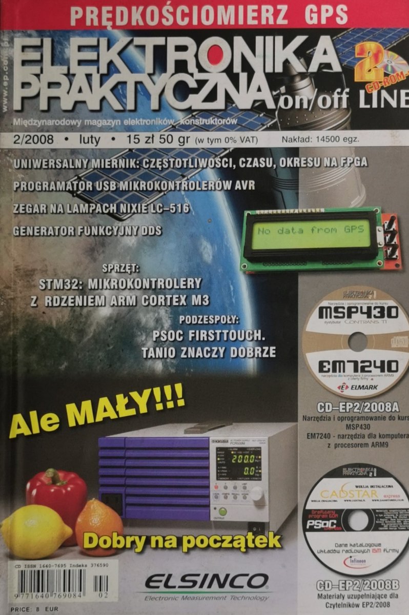 ELEKTRONIKA PRAKTYCZNA 2/2008 2xCD-ROM