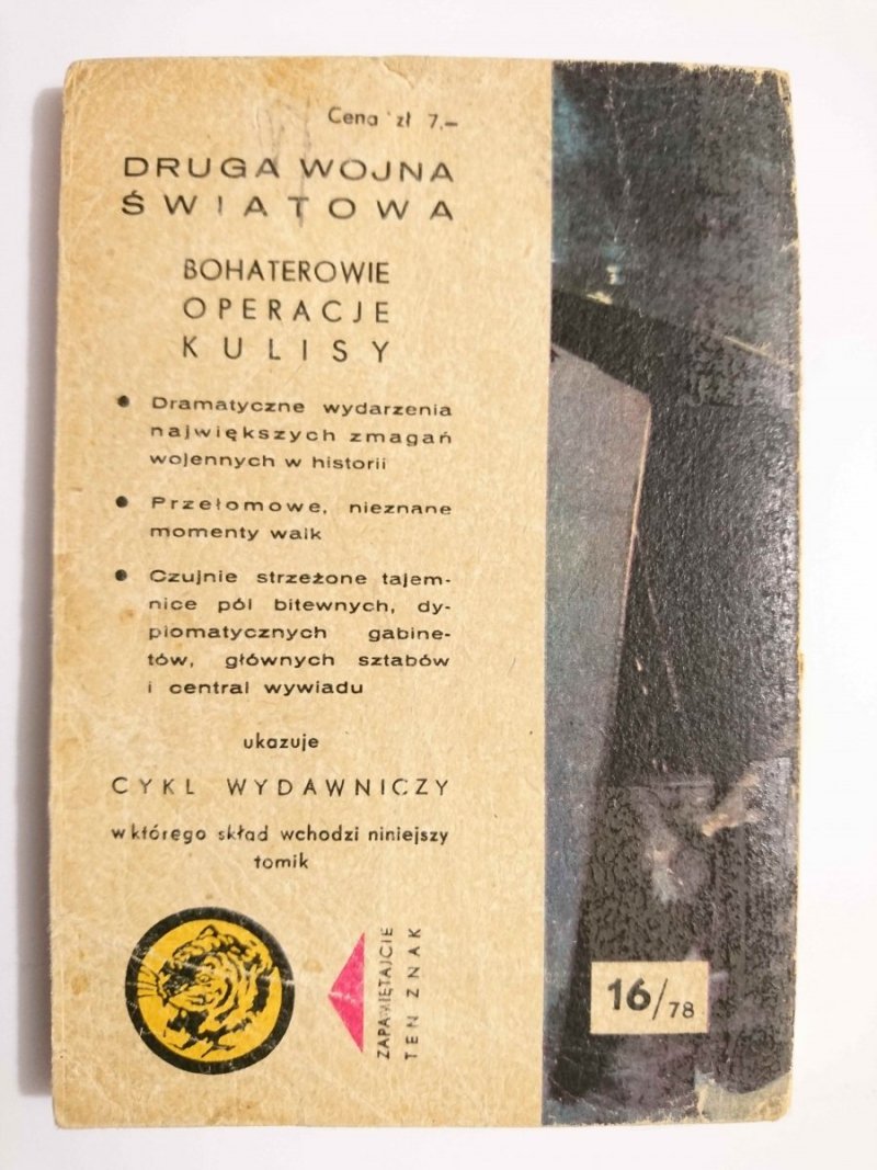 ŻÓŁTY TYGRYS: LĄDOWANIE O ŚWICIE - Ryszard Pietrzak 1978