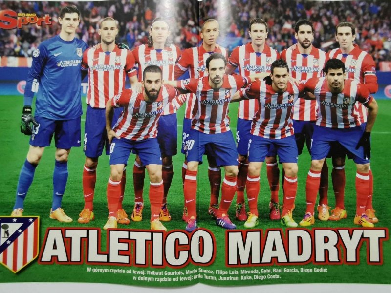 BRAVO SPORT PLAKAT. FRANCK RIBERY (MONACHIUM) ATLETICO MADRYT 
