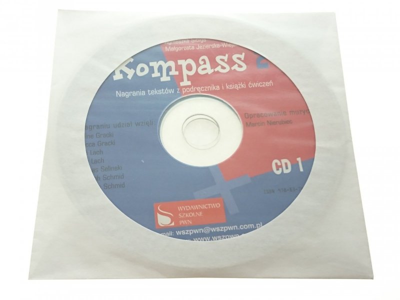KOMPASS 2 CD-ROM CD 1 i 2 NAGRANIA Z TEKSTÓW