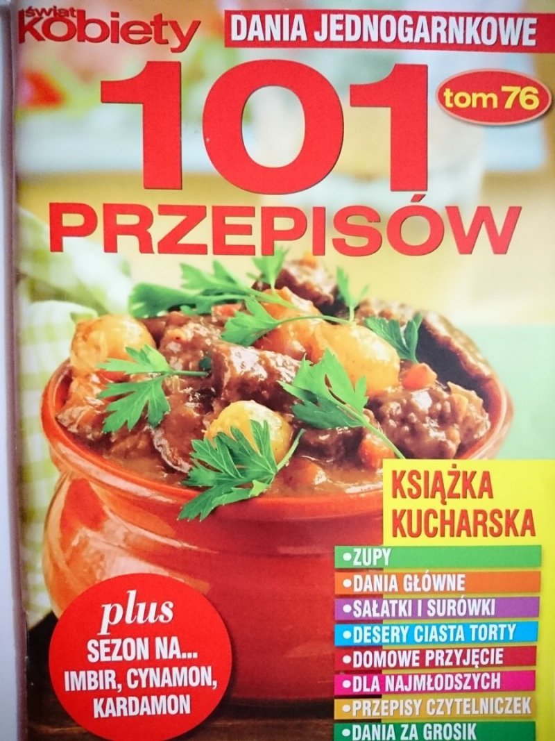 ŚWIAT KOBIETY 101 PRZEPISÓW TOM 76
