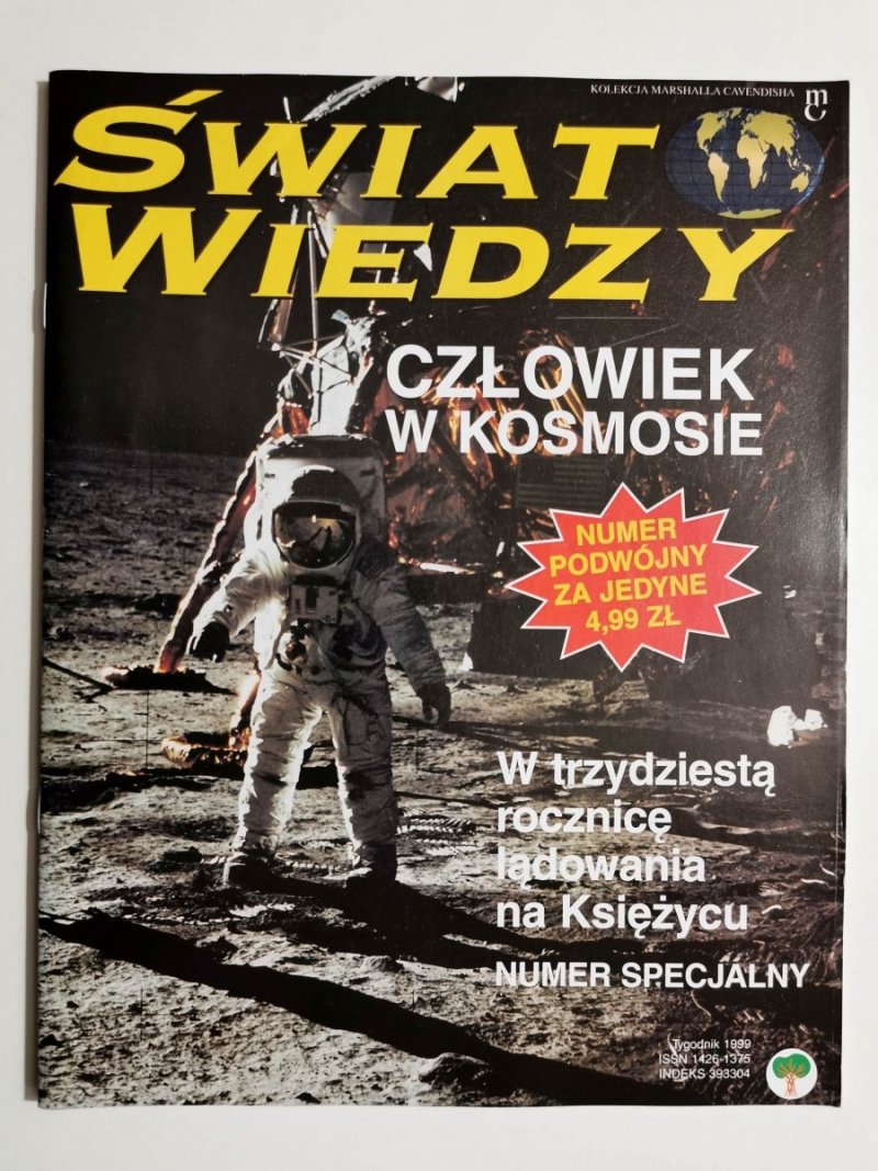 ŚWIAT WIEDZY 1999 CZŁOWIEK W KOSMOSIE – NUMER SPECJALNY 
