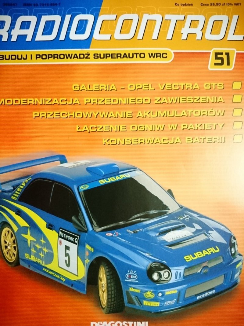 RADIOCONTROL. ZBUDUJ I POPROWADŹ SUPERAUTO WRC 51