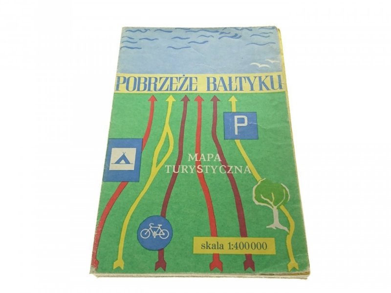 POBRZEŻE BAŁTYKU. MAPA TURYSTYCZNA (1984)