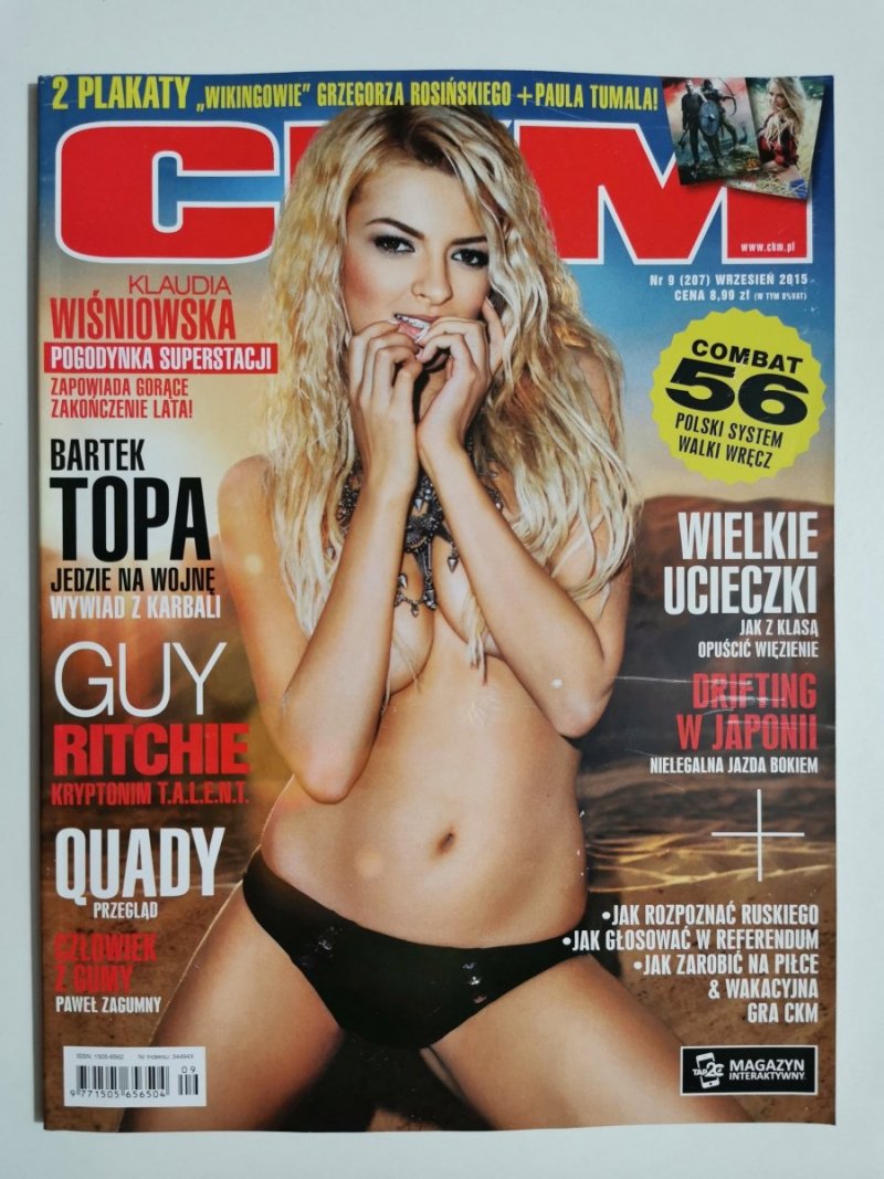 CKM NR 9 (207) WRZESIEŃ 2015 KLAUDIA WIŚNIOWSKA 