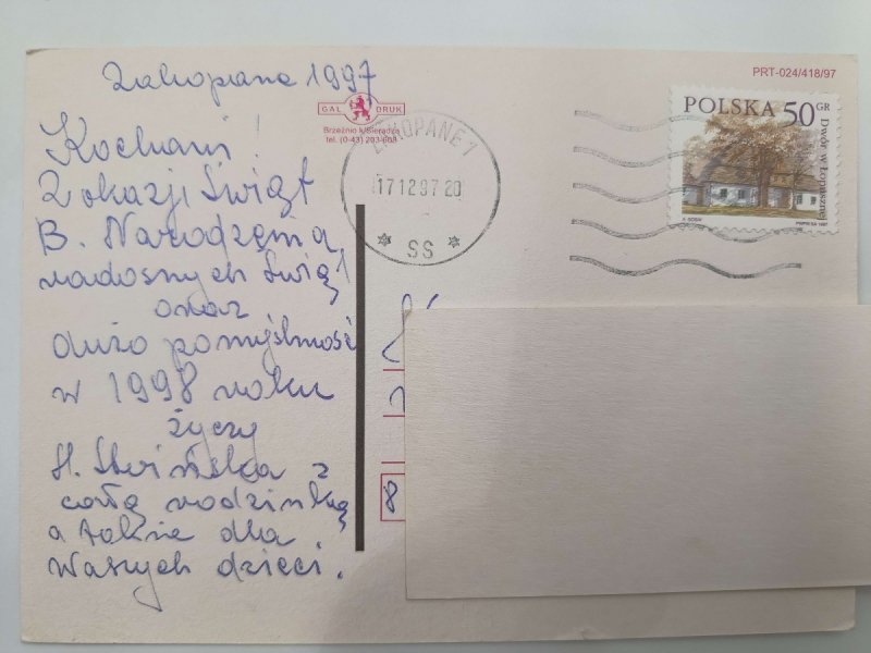 ZIMOWY PEJZAŻ WESOŁYCH ŚWIĄT