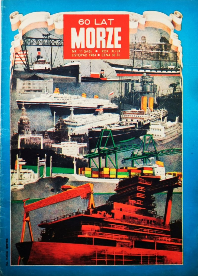 MORZE NR. 11/645 LISTOPAD 1984