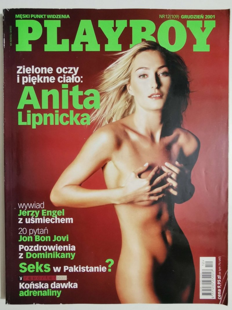 PLAYBOY NR 12 (109) GRUDZIEŃ 2001 ANITA LIPNICKA 
