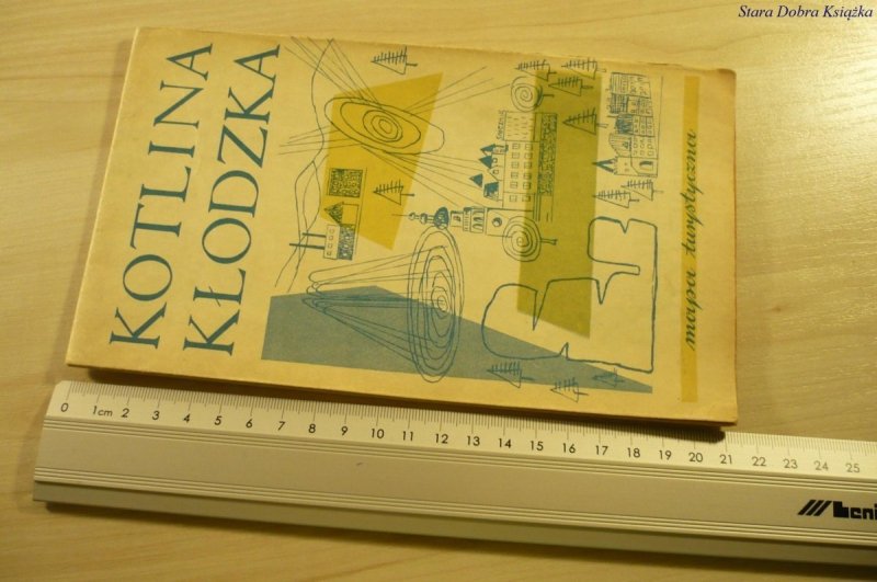 KOTLINA KŁODZKA. MAPA TURYSTYCZNA (1969)