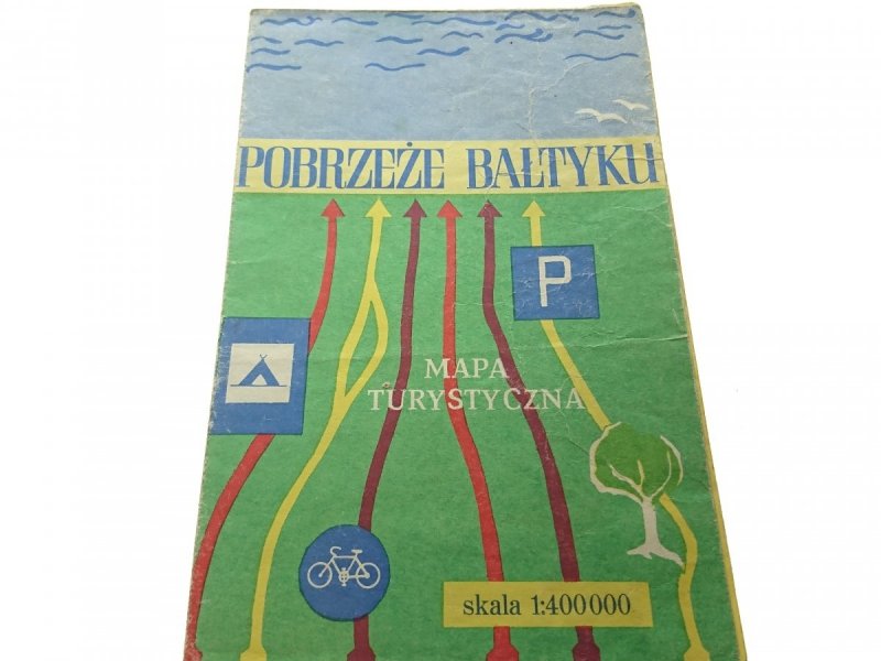 POBRZEŻE BAŁTYKU. MAPA TURYSTYCZNA 1: 400 000 1984