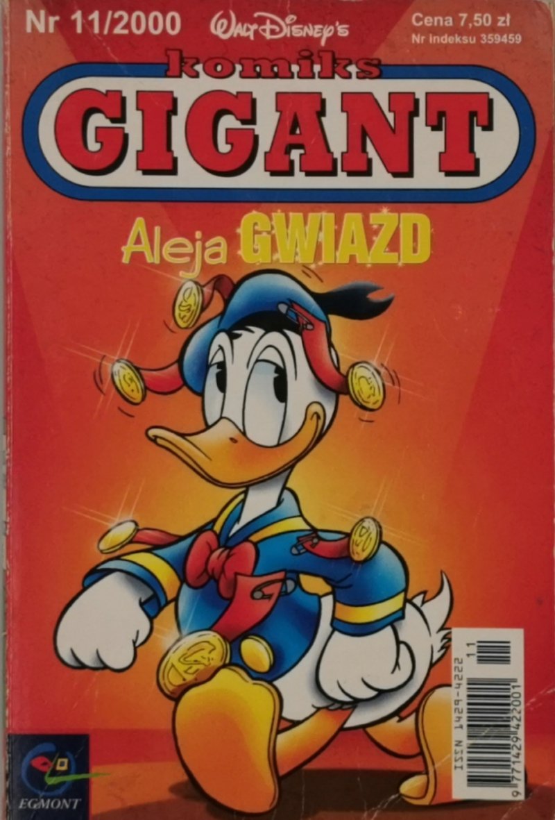 GIGANT NR 11/2000 ALEJA GWIAZD